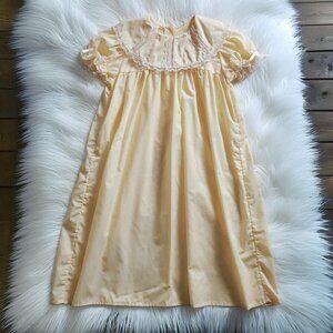 Custom Heirloom Yellow Dress Size 7 Girls